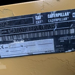 2014 CATERPILLAR 312E